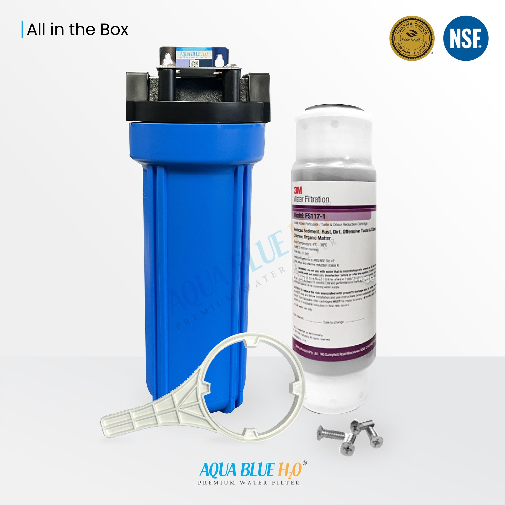 Whole House Water System with 3M Genuine FS117-1 Same as AP117-R