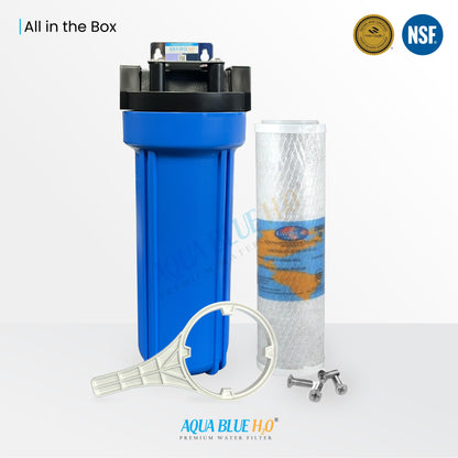 Whole House Water System with Omnipure Carbon Block Filter OMB934 10 Mic