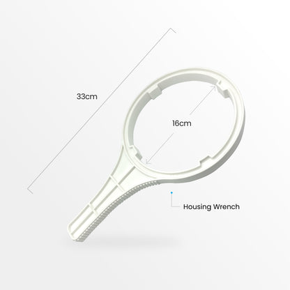 10″ Big Blue Single High Flow Rate Filter Housing Whole System, 5 Micron CTO Carbon Block Filter	