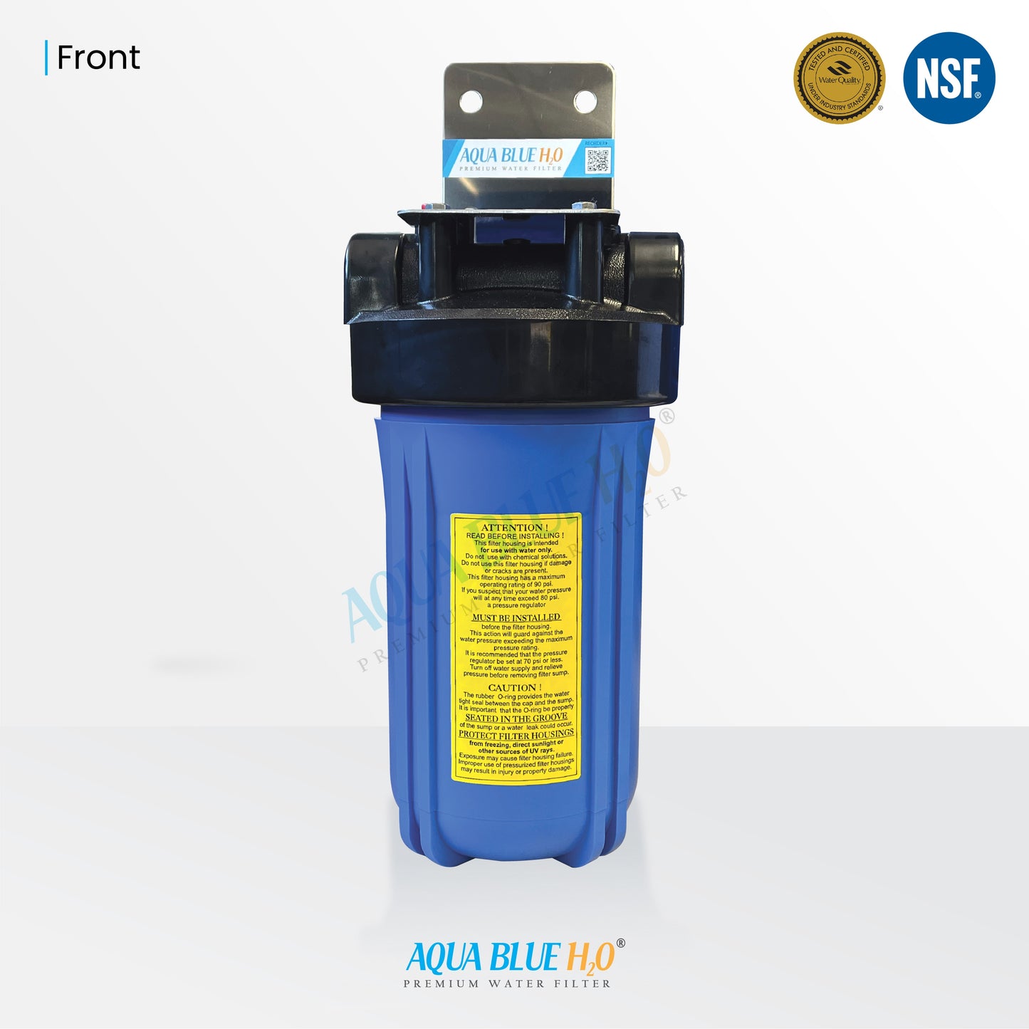 Rain Water Tank Filter system BIG Blue UV residence with AP810-WF 5 Micron Sediment Filter