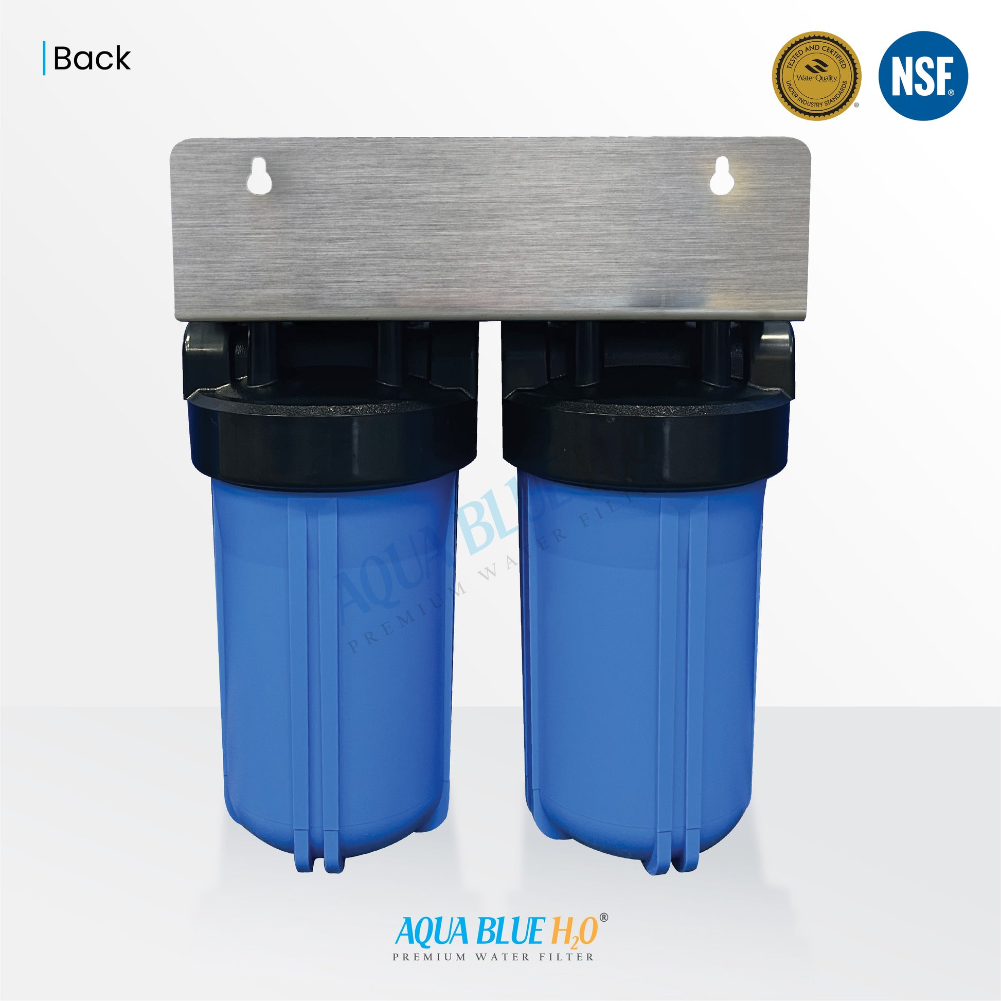 Twin Whole House Rainwater tank Water System with whole Kit