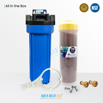 Resin Filter Premium Grade ION Exchange Mixed Bed Resin media System with garden hose Kit