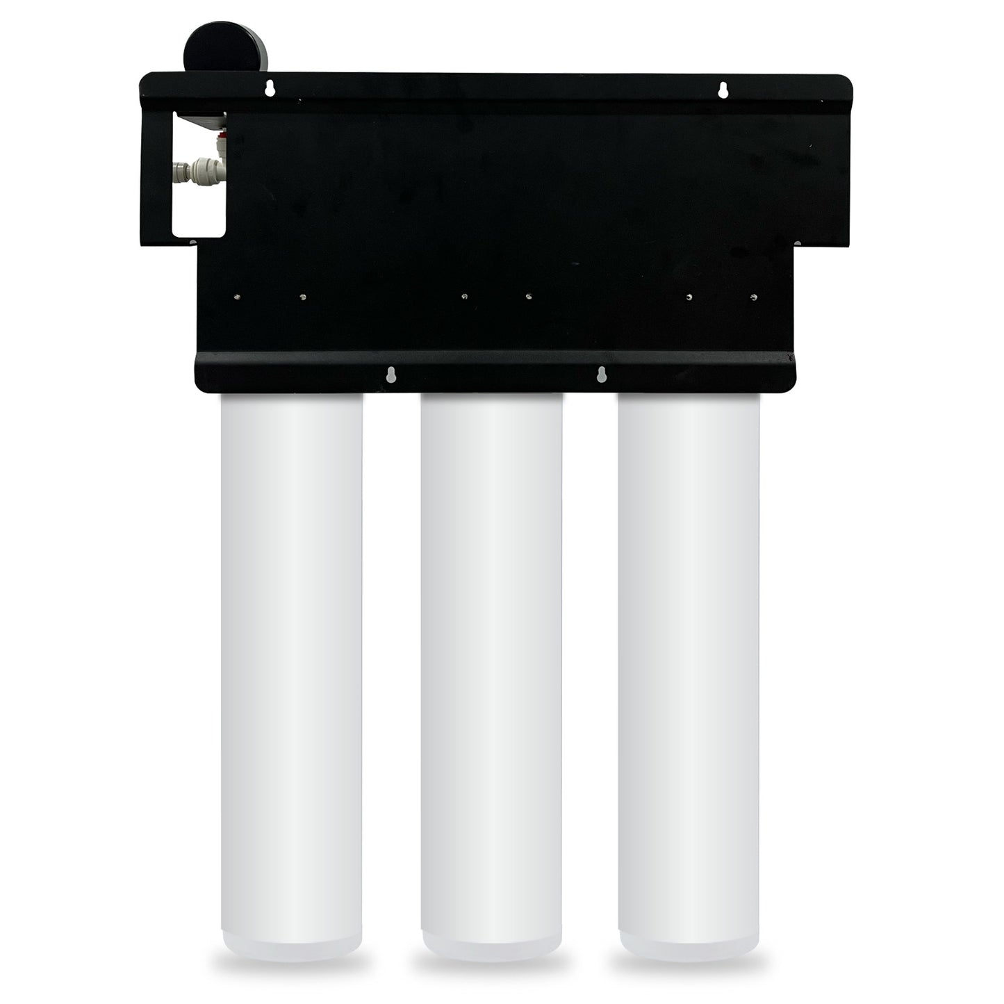 Lab Pua Triple Header Series Sediment With Full Carbon Block with Membrane/ Sediment&Gac/ Carbon Block Total 4 Stage