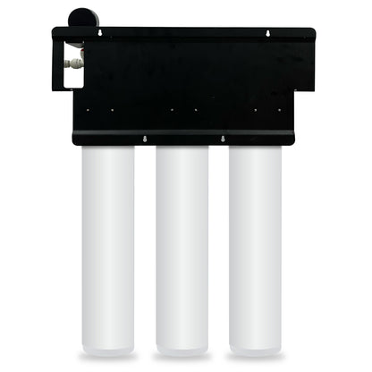 Lab Pua Triple Header Series Sediment With Full Carbon Block with Membrane/ Sediment&Gac/ Carbon Block Total 4 Stage