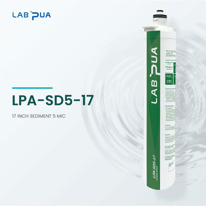 Lab Pua Triple Header Series Sediment With Full Carbon Block with Membrane/ Sediment&Gac/ Carbon Block & Polyphosphate