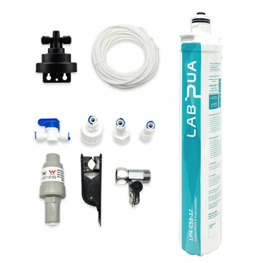 Lab Pua Residential Water Filter Kit LPA-CS5-17 Scale inhibitors 1/4" connection