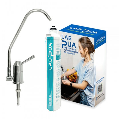 Lab Pua Residential Water Filter Kit With Faucet LPA-CS5-17 17"