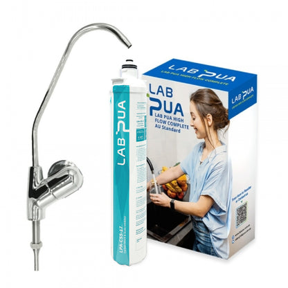Lab Pua Residential Water Filter Kit With Faucet LPA-CS5-17 17"