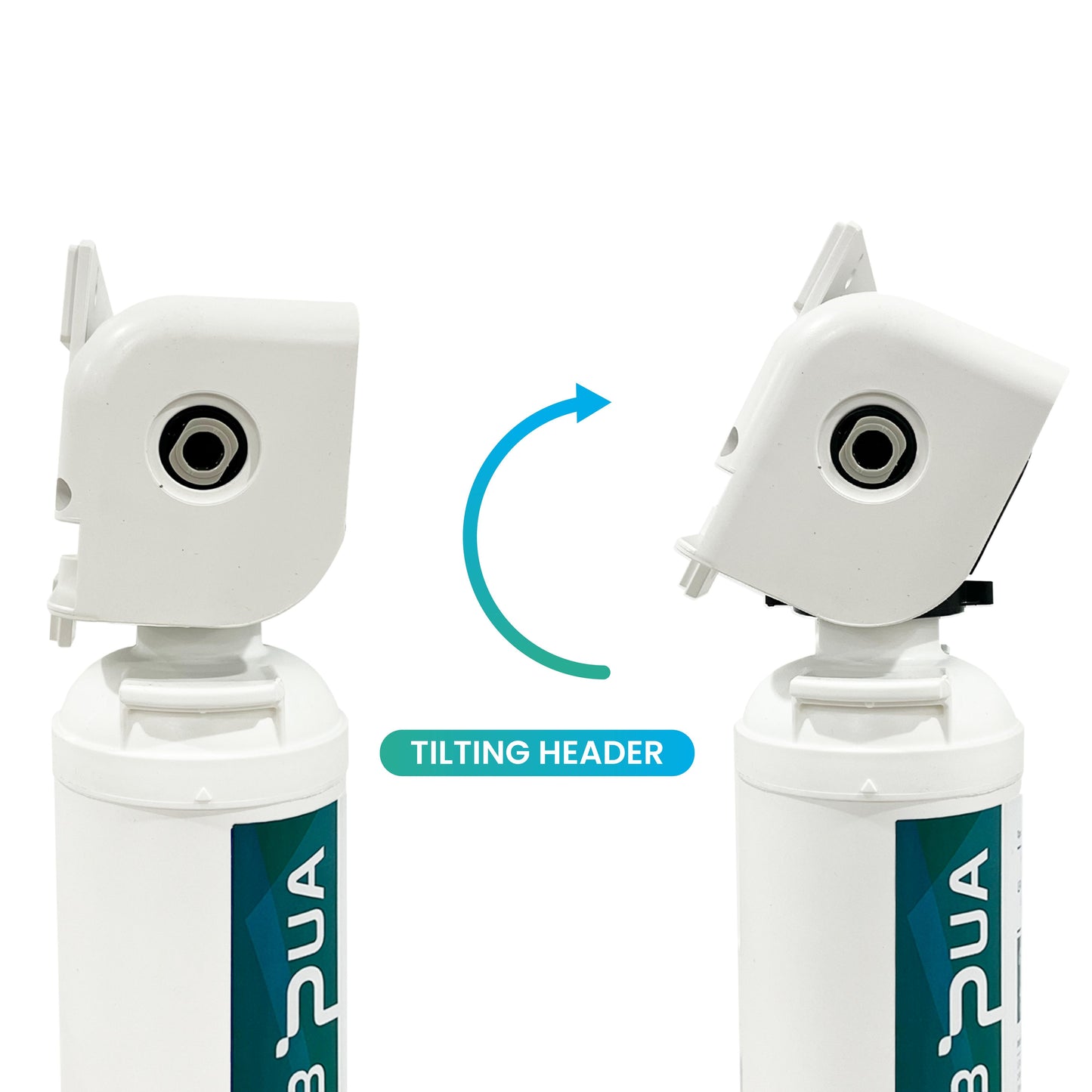 Lab Pua Twin Header series 5Micron Pure Carbon block with 0.1 Micron Ultra Fine &Scale Filter KIT