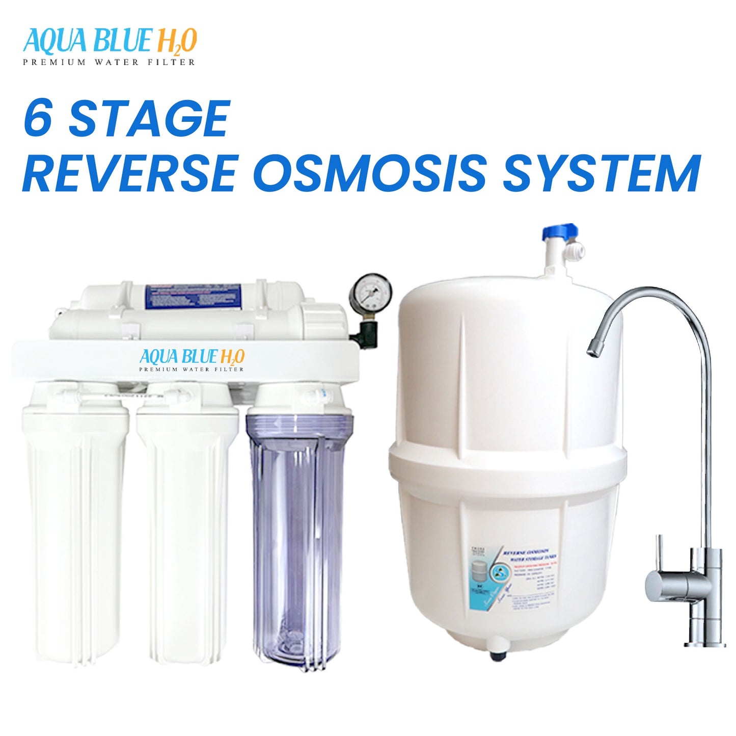 6 Stage Reverse Osmosis Akaline