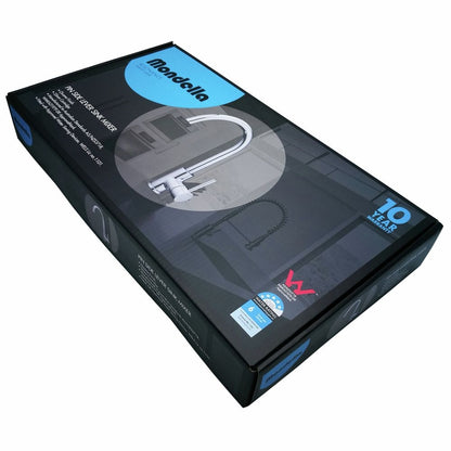 Lab Pua Residential Water Filter Kit LPA-MP1-10 10" with Mondella Resonance 35mm Chrome Side Pin Lever Sink Mixer