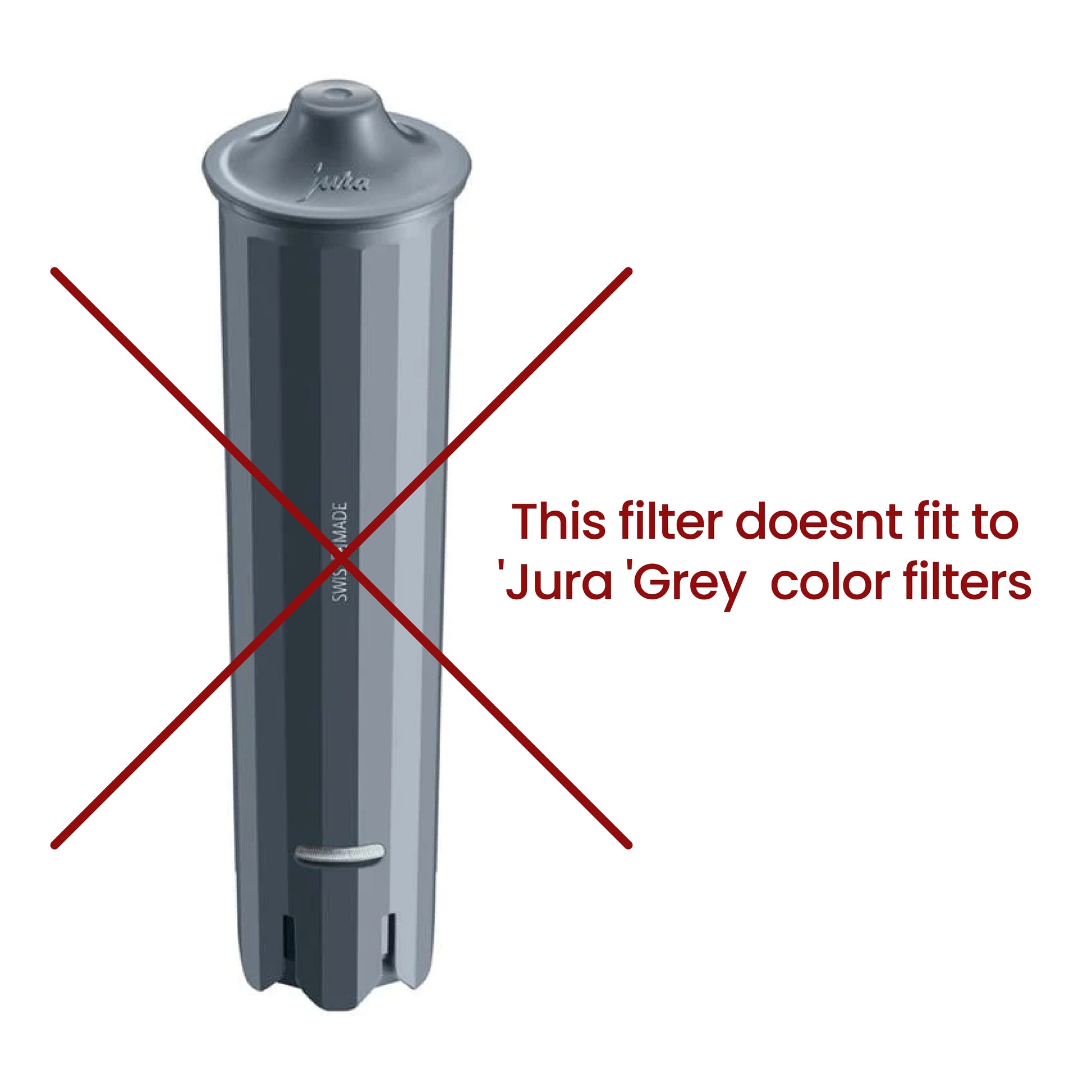 Compatible Coffee Machine Water Filter Replacement for Jura Claris White