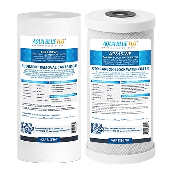 Twin Whole House Rainwater tank Water System with whole Kit