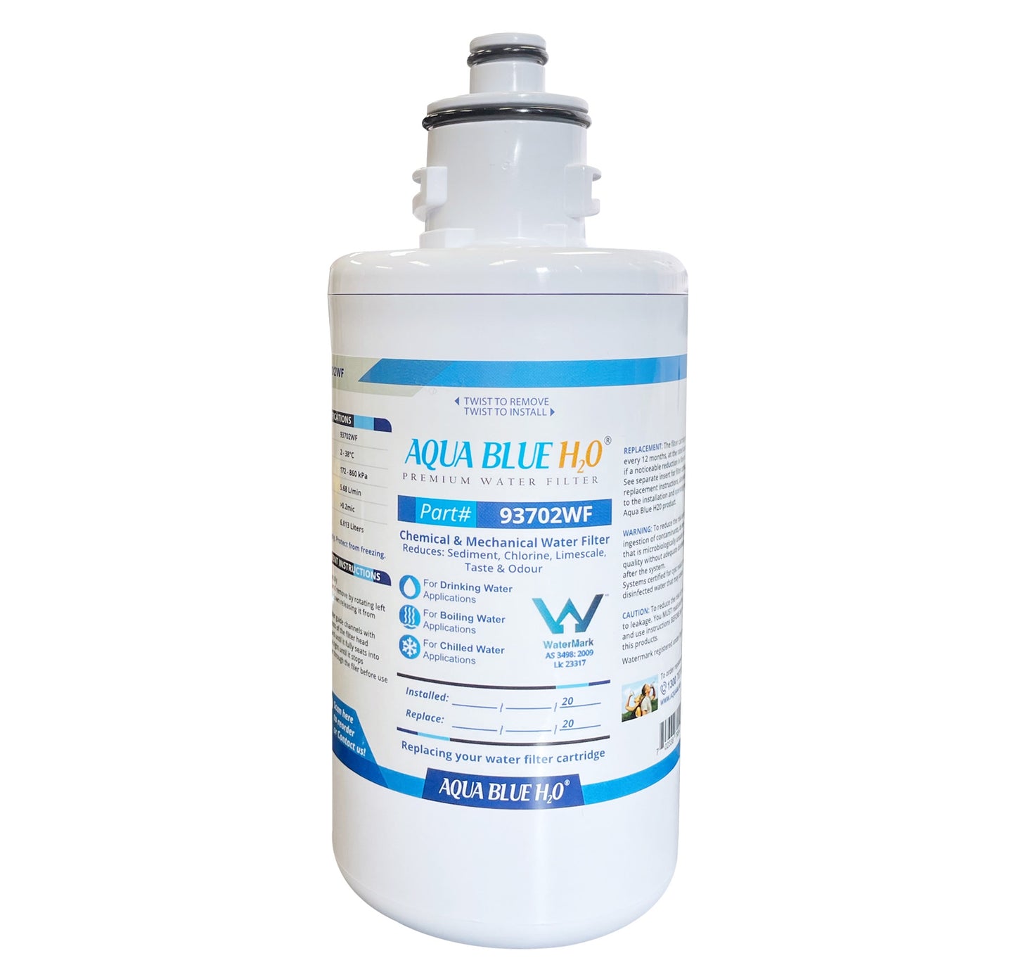 ZIP 93702 Replacement Water Filter Cartridge