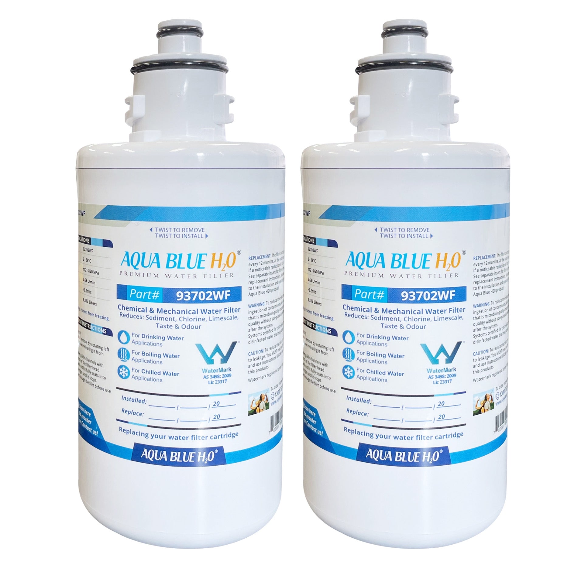 ZIP 93702 Replacement Water Filter Cartridge