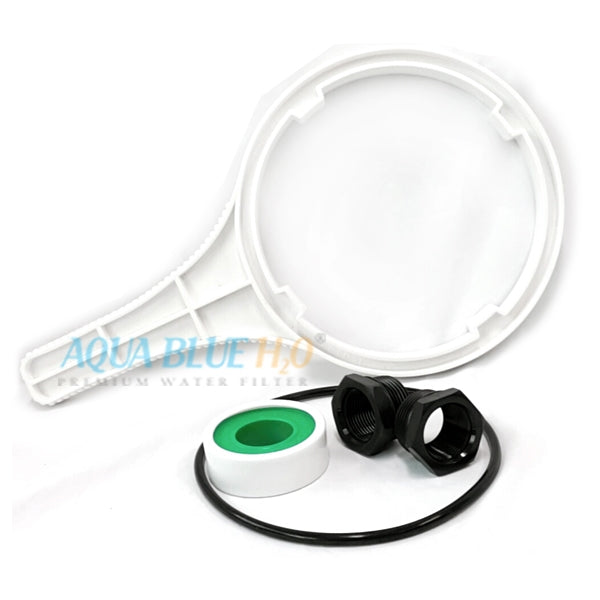 Whole House Water Filters with Dover White Cover Triple 99% eliminate bacteria