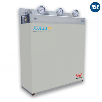 Whole House Water Filters with Shale Grey Cover Triple 99% eliminate bacteria