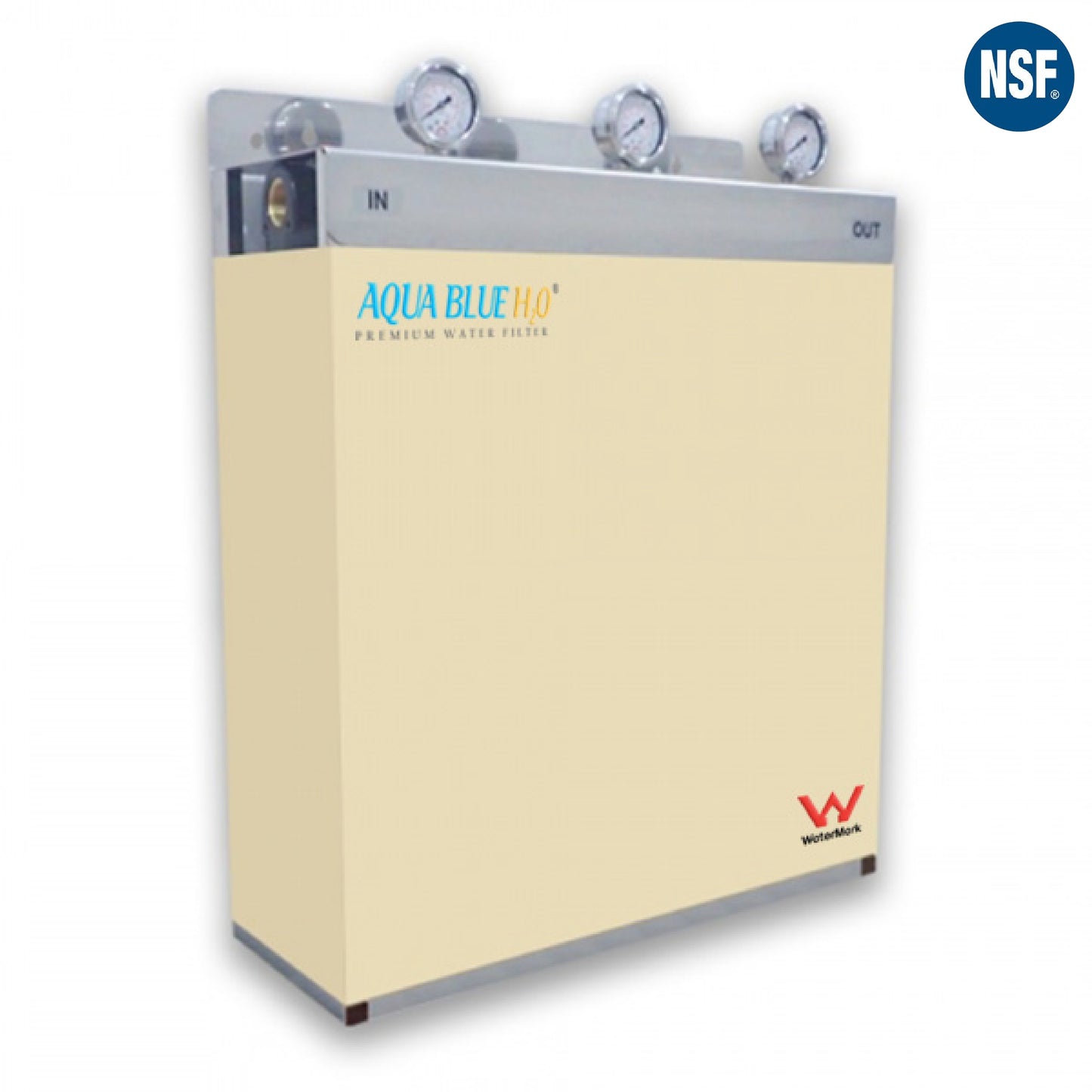 Whole House Water Filters with Classic Cream Cover Triple 99% eliminate bacteria