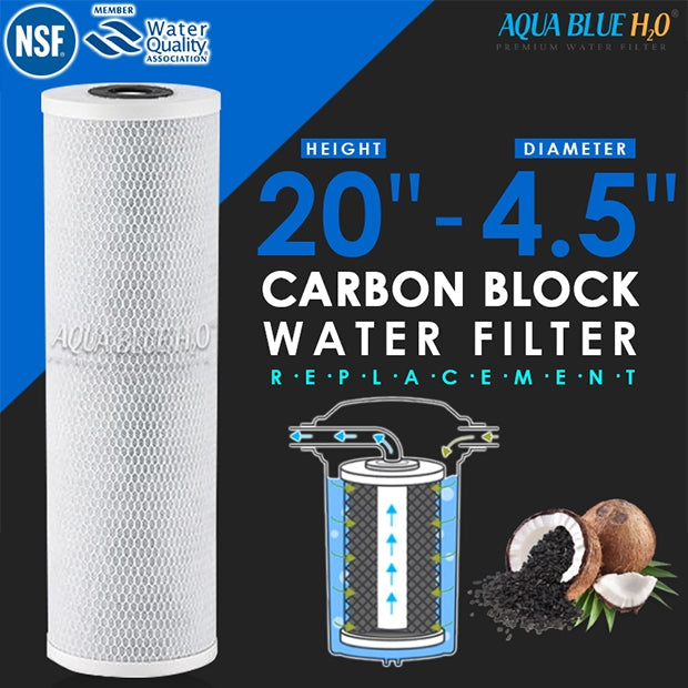 Whole House Water Filters with Jasper Cover Triple 99% eliminate bacteria