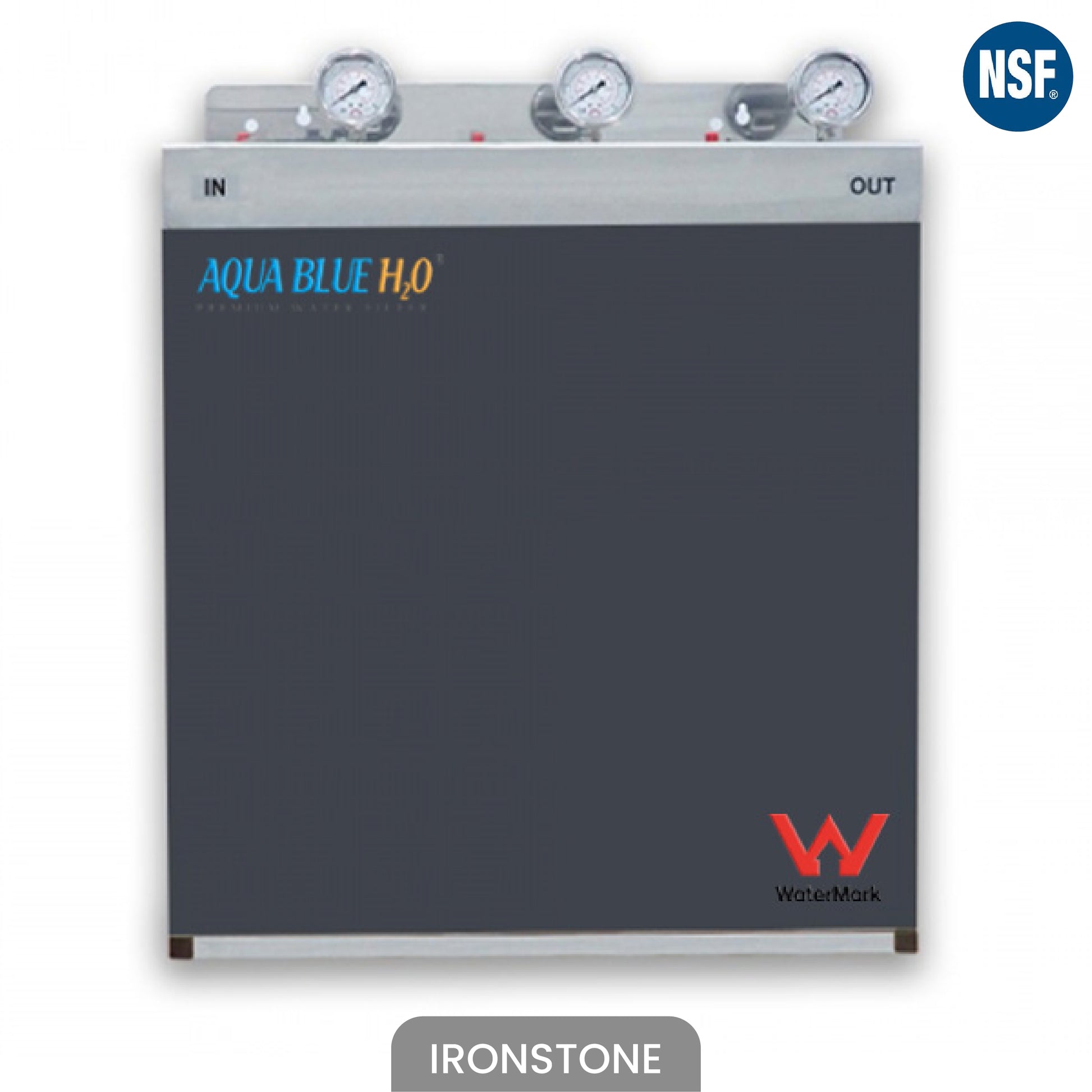 Whole House Water Filters with Cottage Green Cover Triple 99% eliminate bacteria