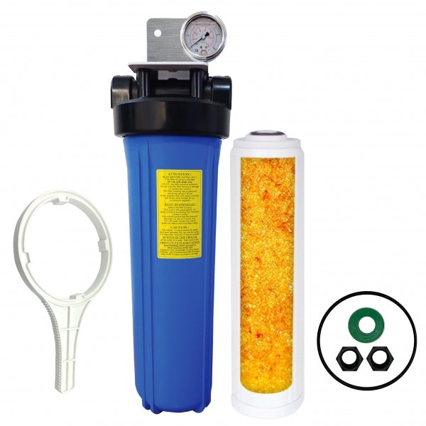 Whole House Water Filtration Systems 20 x 4.5 BIG BLUE option