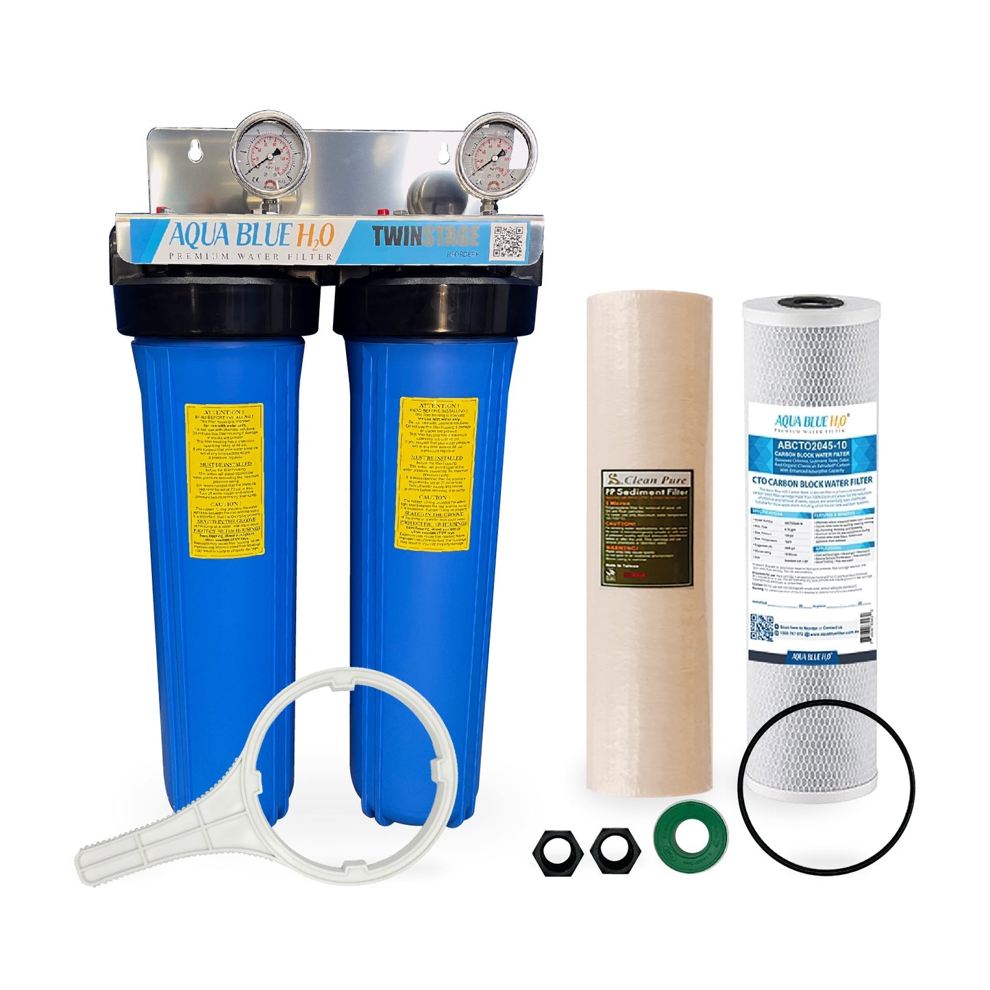 20 x 4.5 Whole House Water System with filter Option