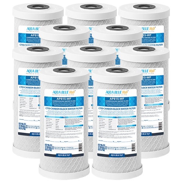 4.5"x 10" Chlorine Taste & Odor Reduction / CTO Carbon Filter - WATER FILTER DISTRIBUTORS