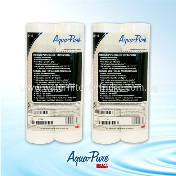 2x Aqua Pure AP110 Filter Cartridges