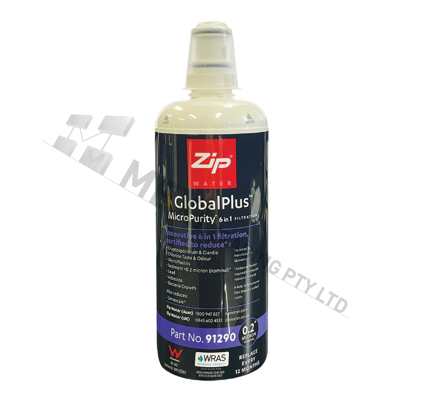 Zip 91289 Global Plus 0.2-Micron Filter Cartridge Genuine Zip Filter