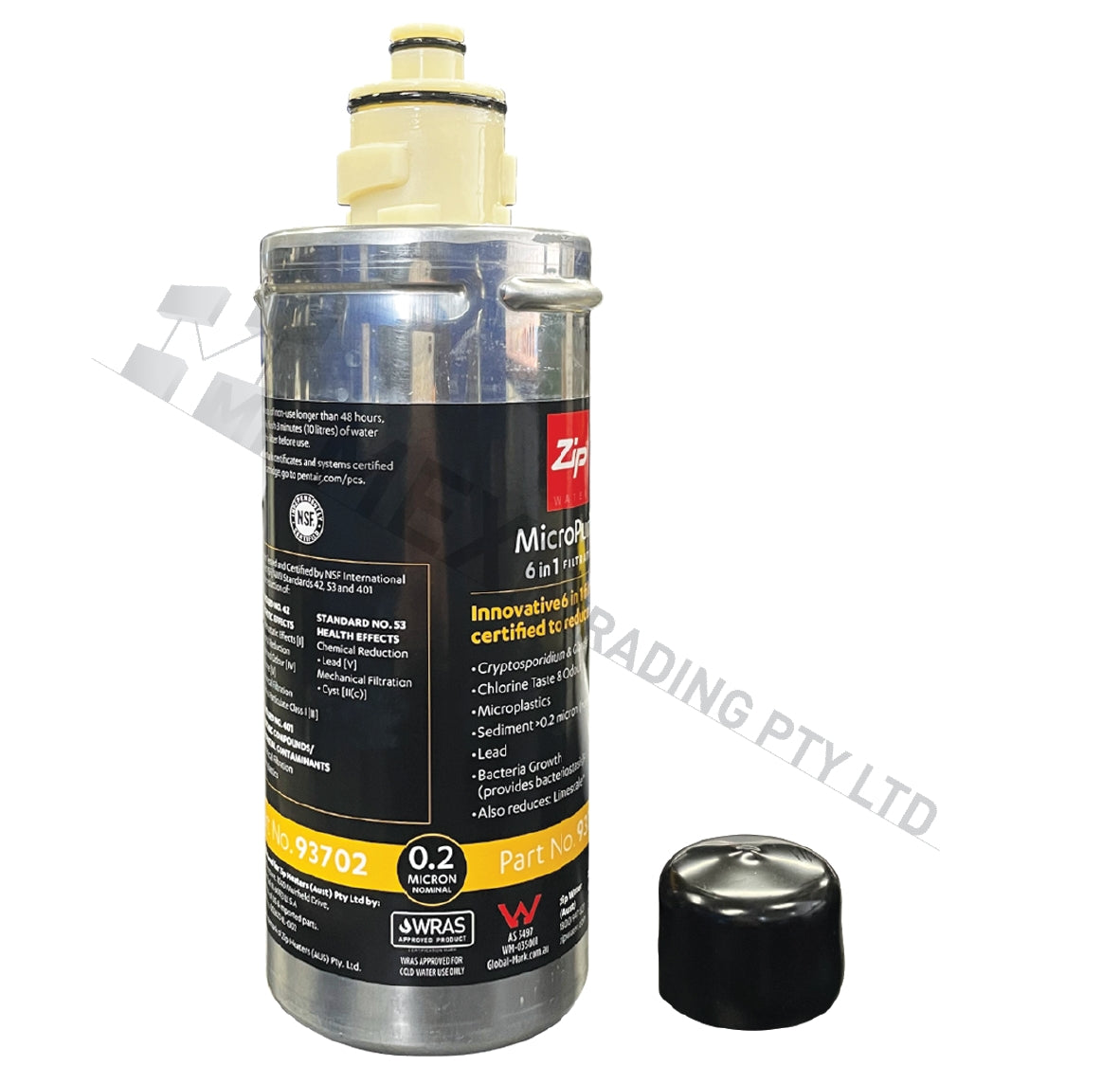 2x Zip HydroTap Water Filter MicroPurity 93702 0.2 Micron