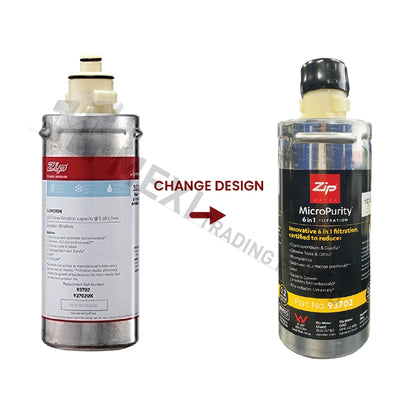 2x Zip HydroTap Water Filter MicroPurity 93702 0.2 Micron