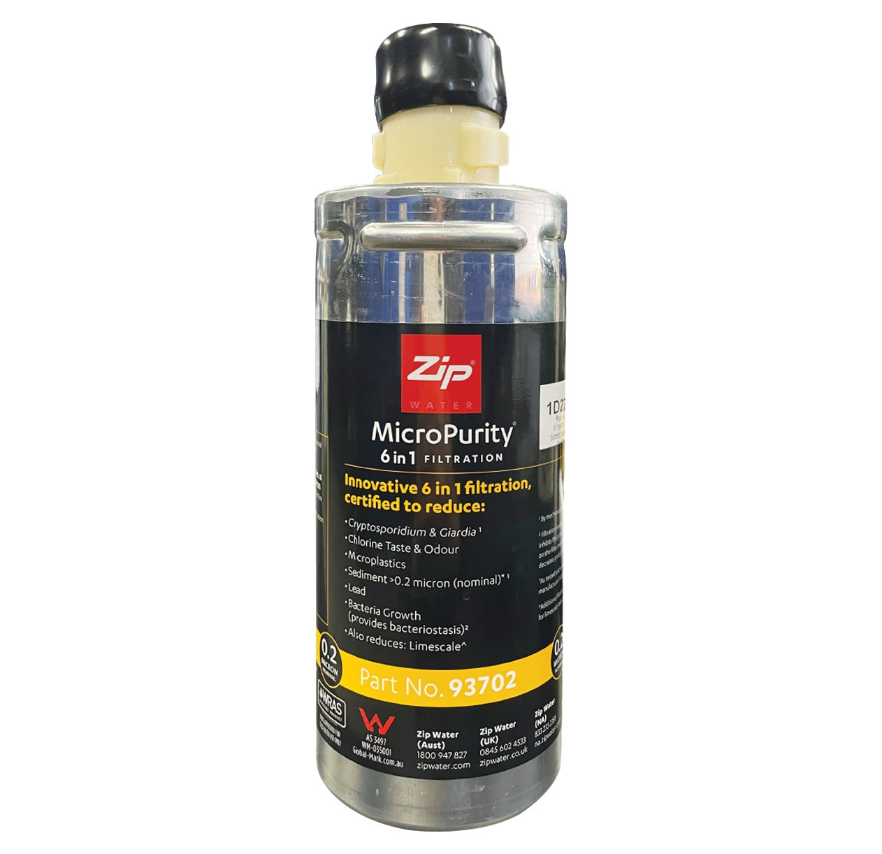 Zip MicroPurity Genuine 93702 Commercial Water Filter - 0.2 Micron