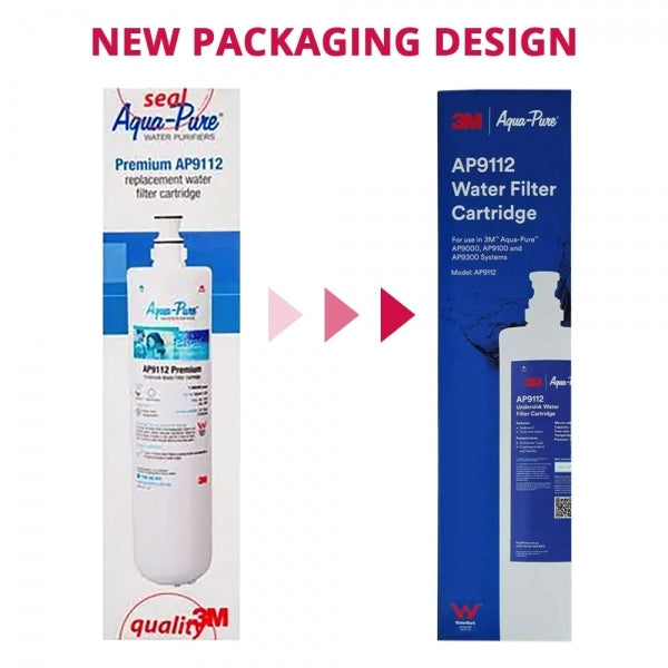 Genuine 3M Aqua-Pure Under Sink Replacement Filter Cartridge AP9112