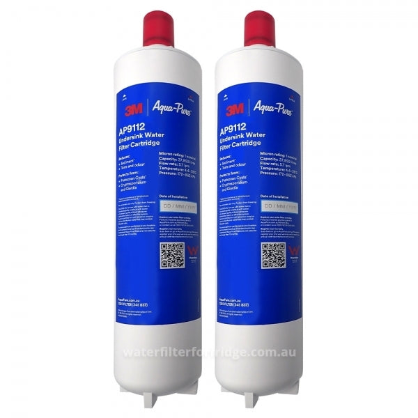 Genuine 3M Aqua-Pure Under Sink Replacement Filter Cartridge AP9112