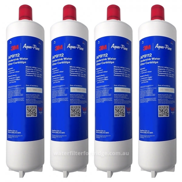 Genuine 3M Aqua-Pure Under Sink Replacement Filter Cartridge AP9112