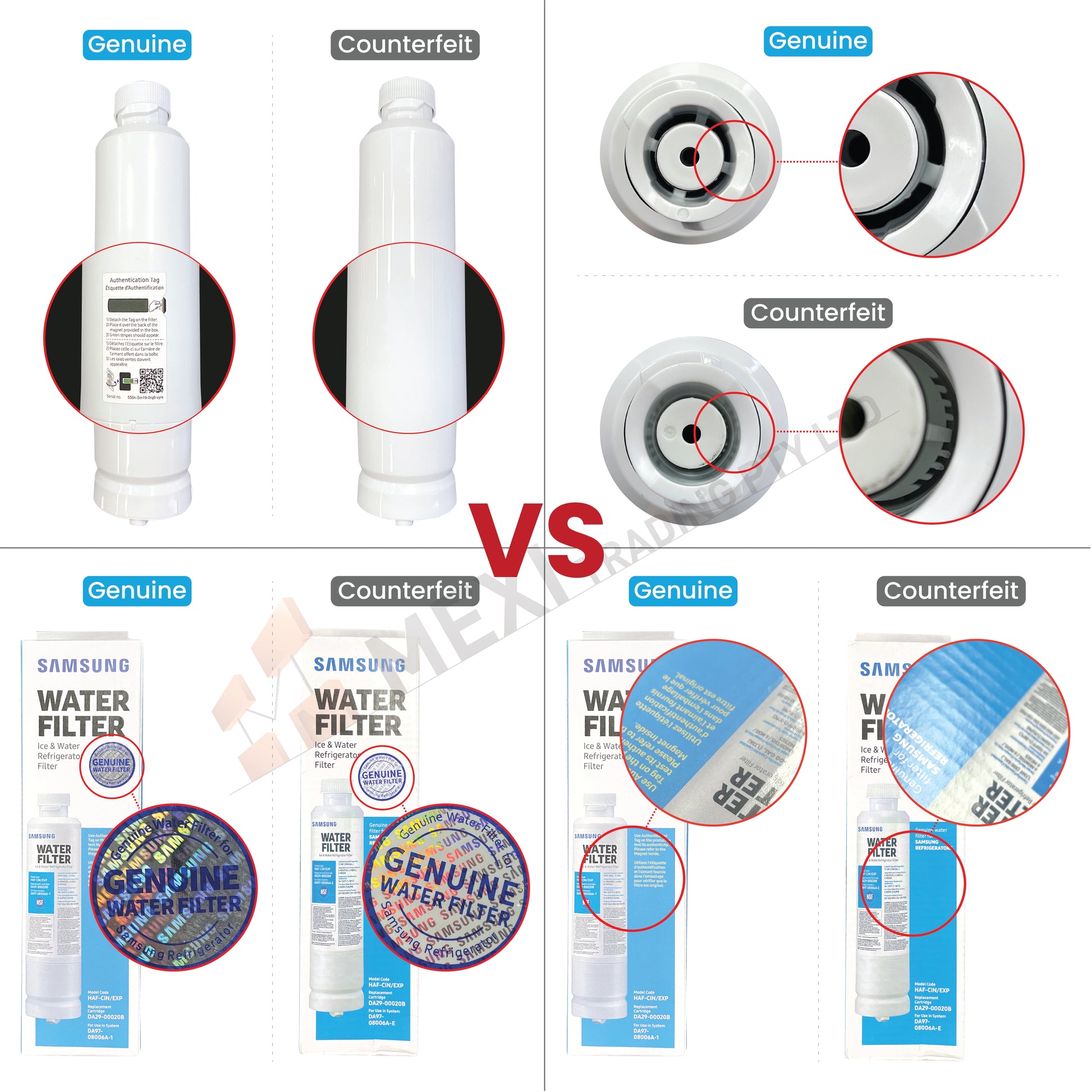 DA29-00020B  samsung fridge filters GENUINE PART 