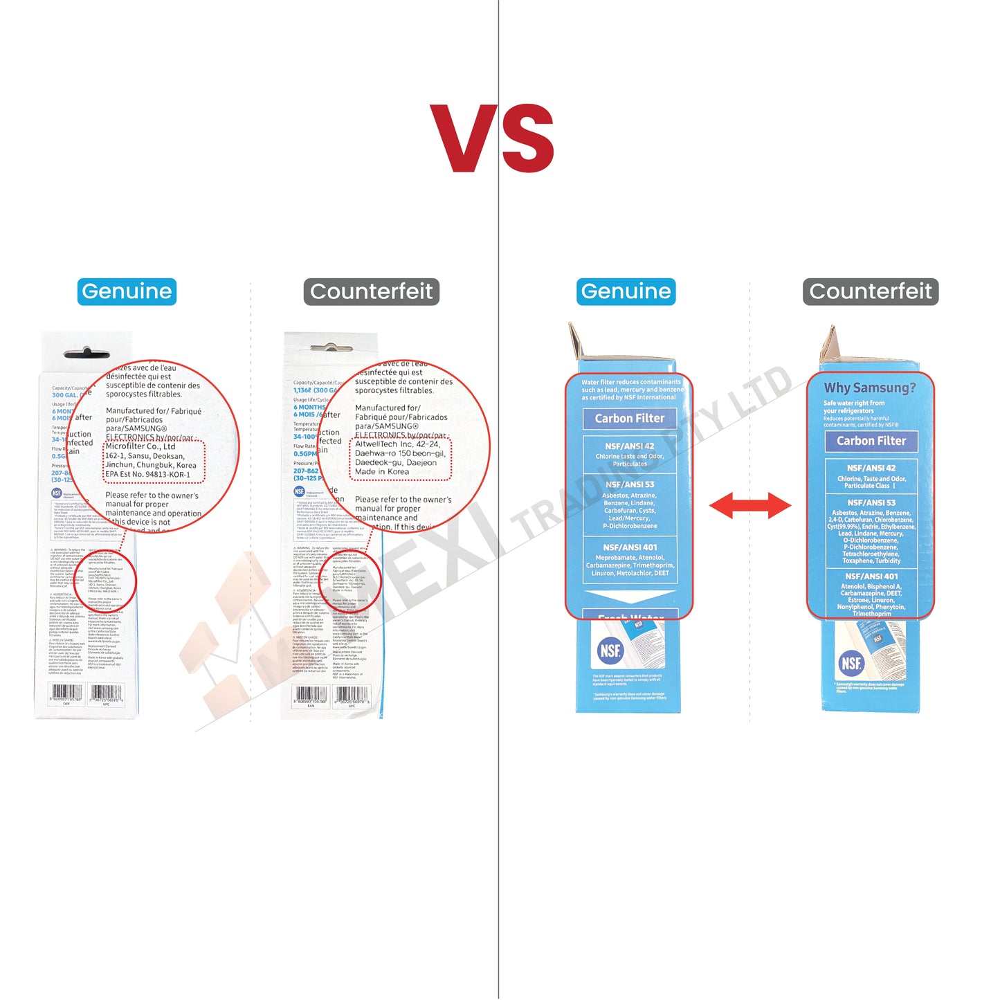 DA29-00020B  samsung fridge filters GENUINE PART 
