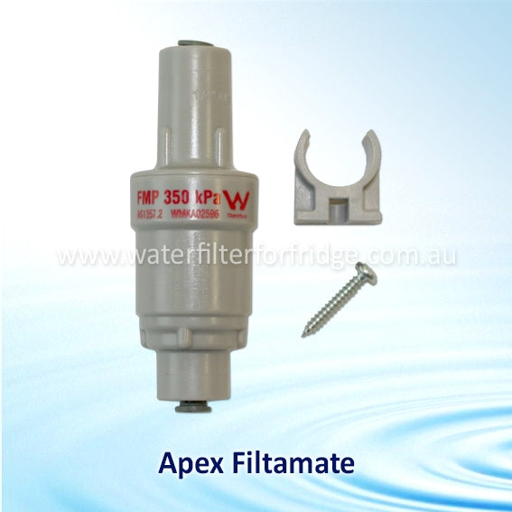 Apex 350 KPA Pressure Limiting Valve (PLV) plastic with 1/4" tube ports