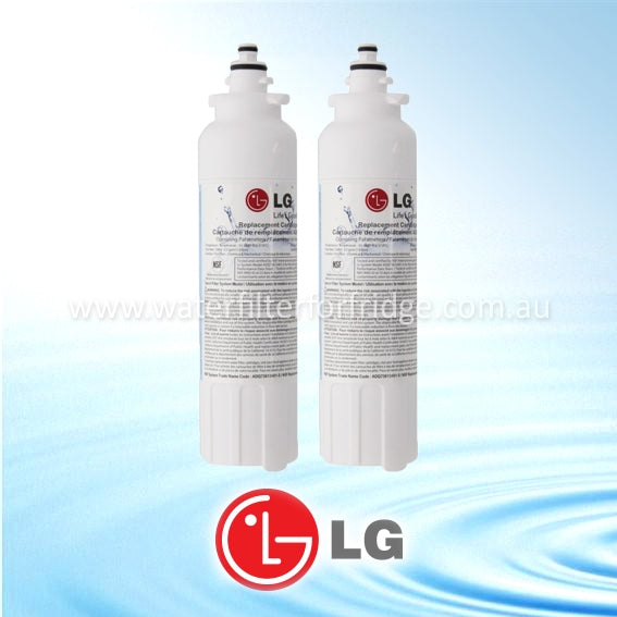 2X Genuine OEM LG LT800P ADQ73613401 Ice and Water Fridge Filter