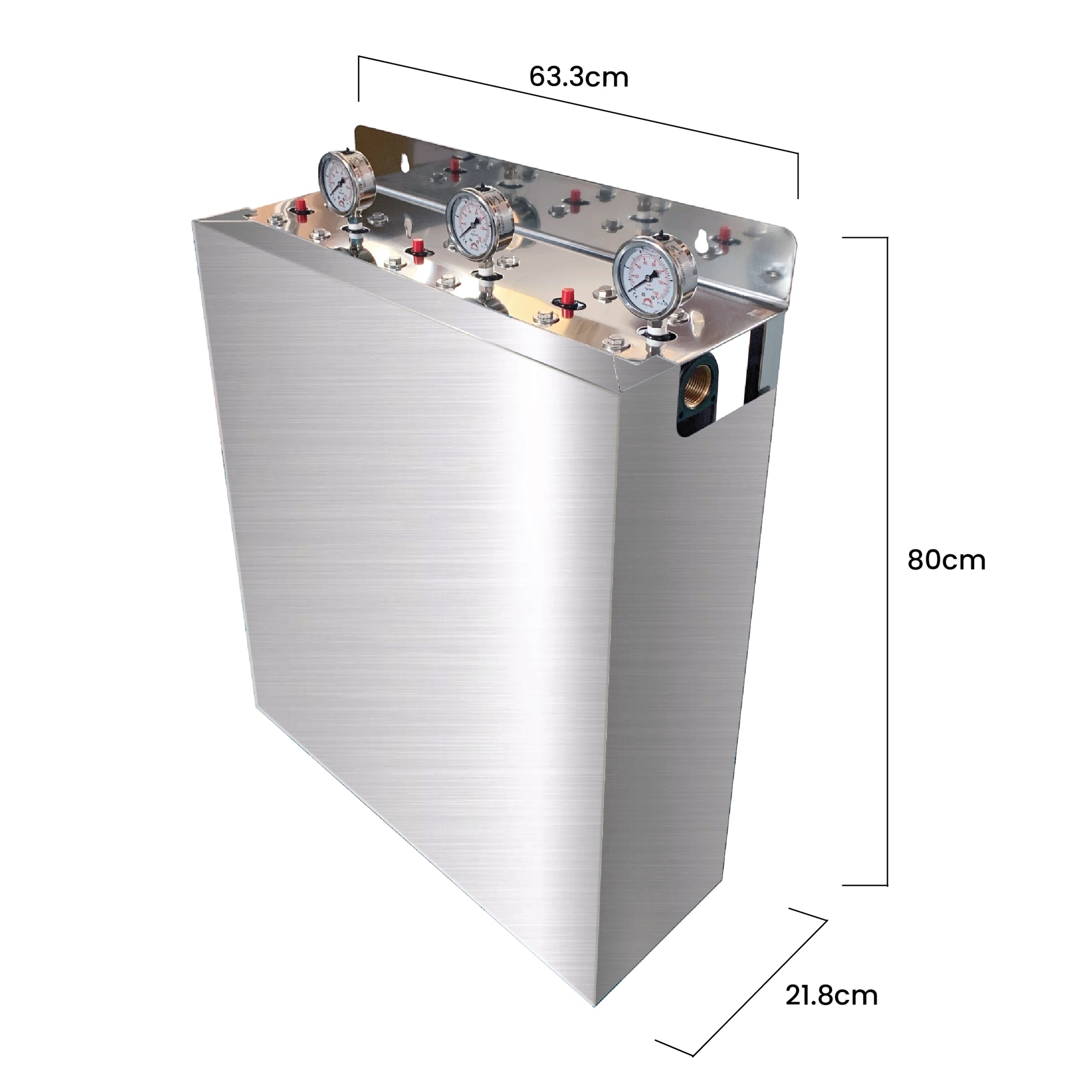 20" Big Blue Triple Whole House Water System with UV Guard UVG SLT30 Systemm