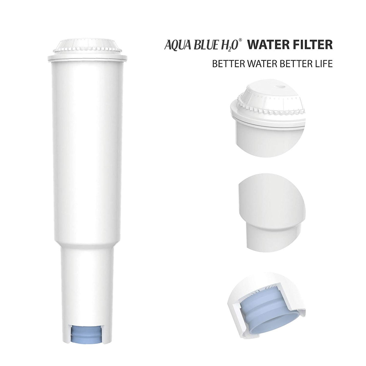 Compatible Coffee Machine Water Filter Replacement for Jura Claris White