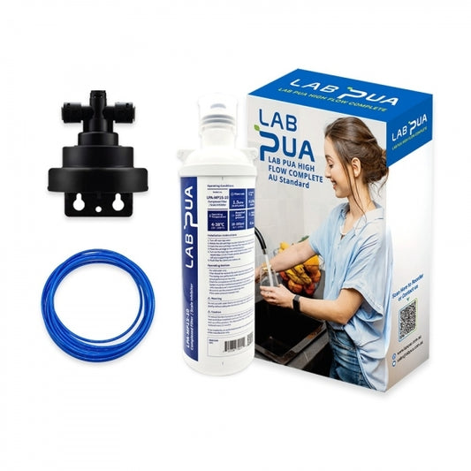 Lab Pua Residential Water Filter Kit With MP1S-10 10 Inch 0.1 MICRON 4 Stage