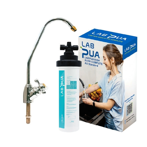 Lab Pua Residential Water Filter Kit With Faucet LPA-CS5-10