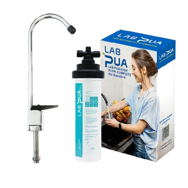 Lab Pua Residential Water Filter Kit With Faucet LPA-CS5-10