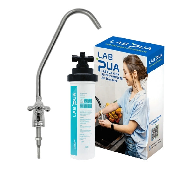 Lab Pua Residential Water Filter Kit With Faucet LPA-CS5-10