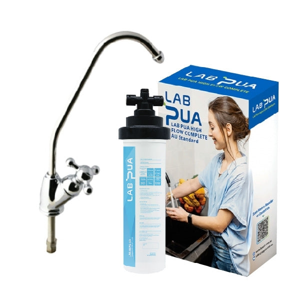Lab Pua Residential Water Filter Kit With Faucet LPA-MP1-10
