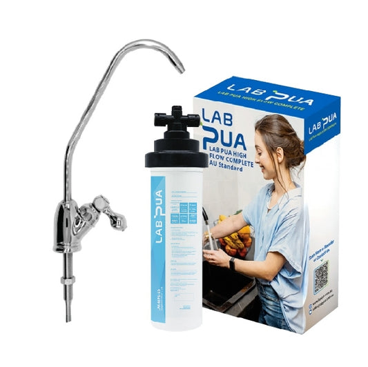 Lab Pua Residential Water Filter Kit With Faucet LPA-MP1-10