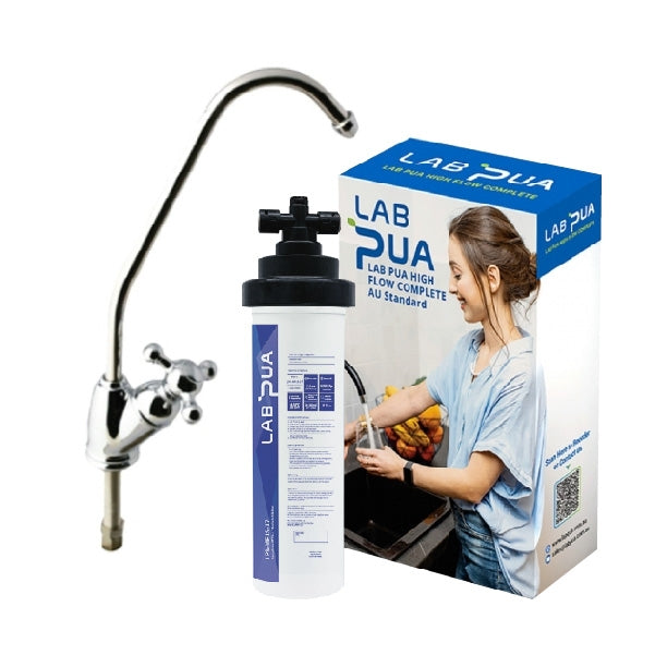 Lab Pua Residential Water Filter Kit With Faucet LPA-MP1S-10