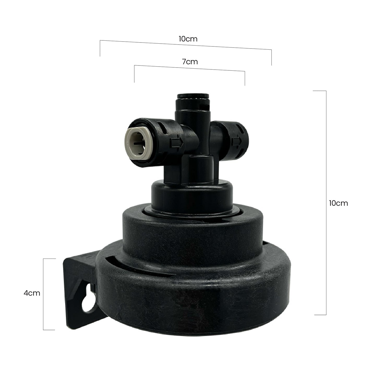 Lab Pua Residential Water Filter header+1/4"Hose Kit 10 Inch Series