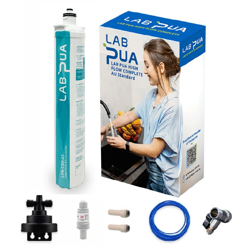 Lab Pua Residential Under Sink Switch Filter Kit 17 Inch Series